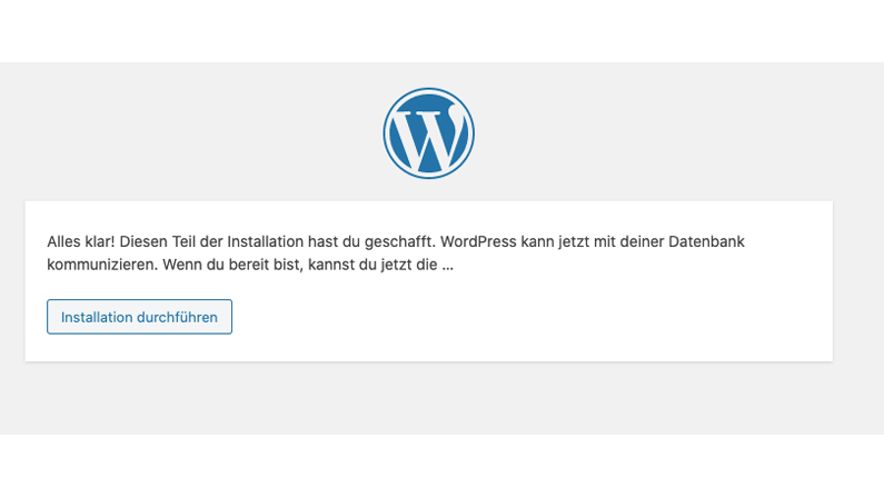 Wordpress Installation2